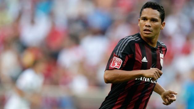 Carlos Bacca, attaccante colombiano dell'AC Milan